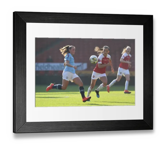 Framed Print : Arsenal's Katie McCabe Shines in FA WSL Continental Cup Final Against Manchester City Framed Print : Arsenal's Katie McCabe Shines in FA WSL Continental Cup Final Against Manchester City