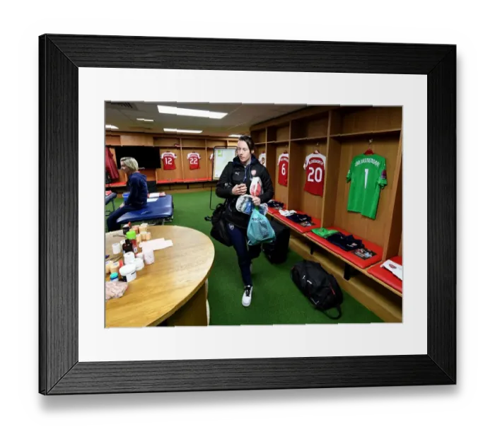 Framed Print : Pauloine Peyraud-Magnin (Arsenal) Framed Print : Pauloine Peyraud-Magnin (Arsenal)