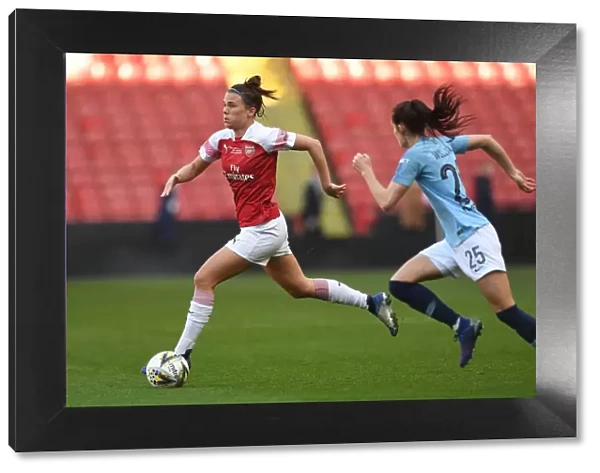 Arsenal's Katrine Veje Goes Head-to-Head with Manchester City in FA WSL Continental Cup Final