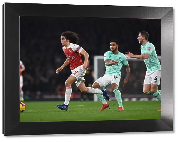 Guendouzi's Tense Triangle: A Clash with Gosling and King during Arsenal vs. Bournemouth