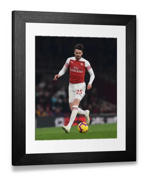 Framed Print : Carl Jenkinson (Arsenal). Arsenal 5:1 AFC Bournemouth