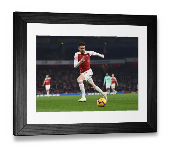 Framed Print : Carl Jenkinson (Arsenal). Arsenal 5:1 AFC Bournemouth Framed Print : Carl Jenkinson (Arsenal). Arsenal 5:1 AFC Bournemouth