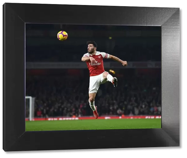 Sead Kolasinac in Action: Arsenal vs AFC Bournemouth, Premier League 2018-19