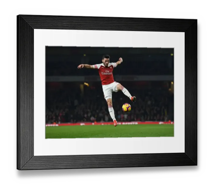 Framed Print : Sead Kolasinac in Action: Arsenal vs. AFC Bournemouth, Premier League 2018-19 Framed Print : Sead Kolasinac in Action: Arsenal vs. AFC Bournemouth, Premier League 2018-19