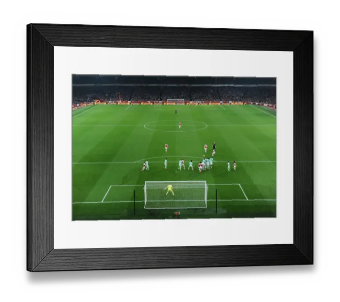 Framed Print : Alexandre Lacazette Scores Arsenal's Fifth Goal vs. AFC Bournemouth (2018-19) Framed Print : Alexandre Lacazette Scores Arsenal's Fifth Goal vs. AFC Bournemouth (2018-19)