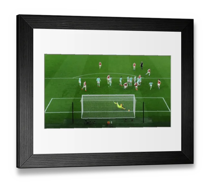 Framed Print : Alexandre Lacazette Scores Arsenal's Fifth Goal vs. AFC Bournemouth, 2018-19 Season Framed Print : Alexandre Lacazette Scores Arsenal's Fifth Goal vs. AFC Bournemouth, 2018-19 Season