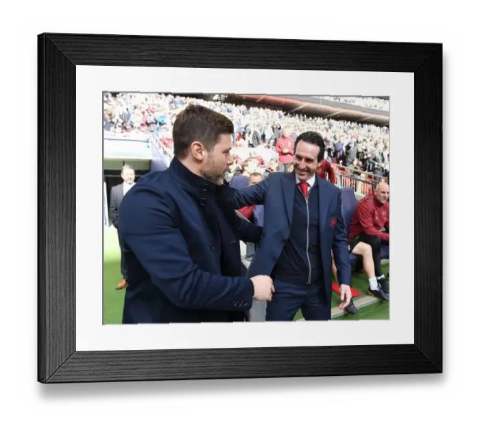 Framed Print : A Battle of Wits: Unai Emery vs. Mauricio Pochettino - Arsenal vs. Tottenham, Premier League 2018-19 Framed Print : A Battle of Wits: Unai Emery vs. Mauricio Pochettino - Arsenal vs. Tottenham, Premier League 2018-19