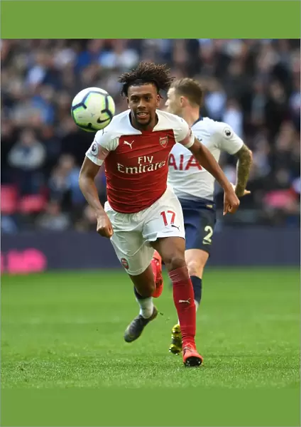 Alex Iwobi in Action: Tottenham Hotspur vs Arsenal FC, Premier League 2018-19