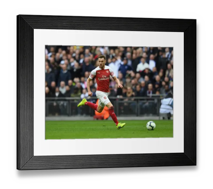 Framed Print : Aaron Ramsey in Action: Premier League Showdown - Tottenham vs. Arsenal (2018-19) Framed Print : Aaron Ramsey in Action: Premier League Showdown - Tottenham vs. Arsenal (2018-19)