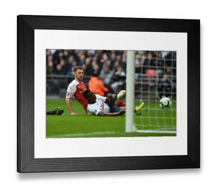 Framed Print : Ramsey Scores Under Pressure: Tottenham vs. Arsenal, Premier League 2018-19 Framed Print : Ramsey Scores Under Pressure: Tottenham vs. Arsenal, Premier League 2018-19