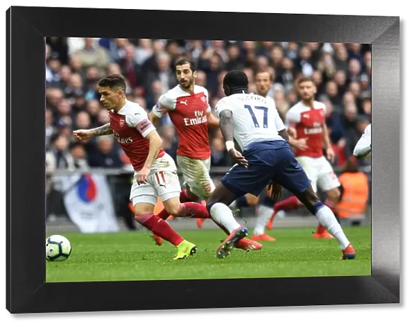 Lucas Torreira in Action: Tottenham Hotspur vs Arsenal FC, Premier League 2018-19