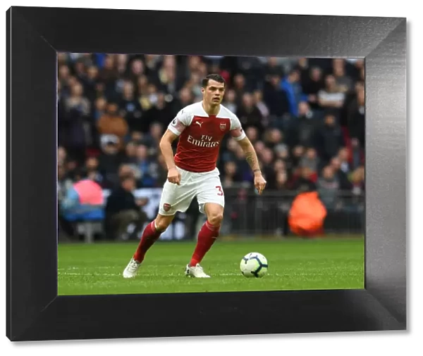 Granit Xhaka in Action: Tottenhotspur vs Arsenal, Premier League 2018-19