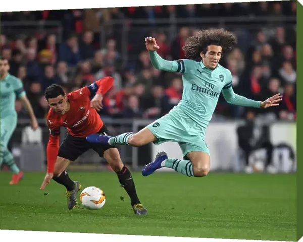 Guendouzi vs. Andre: A Midfield Battle in Arsenal's Europa League Clash with Rennes