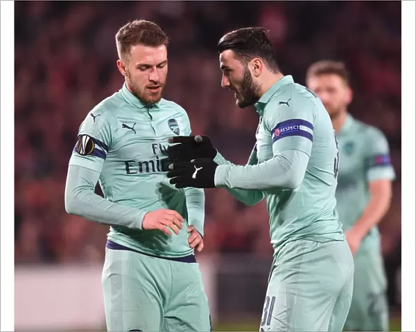 Arsenal's Ramsey and Kolasinac at Stade Rennais: UEFA Europa League Showdown (2018-19)