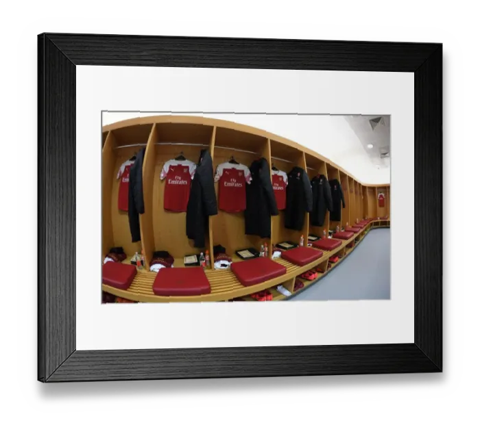 Framed Print : Pre-Match Tension: Arsenal vs Manchester United at Emirates Stadium Framed Print : Pre-Match Tension: Arsenal vs Manchester United at Emirates Stadium