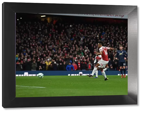 Aubameyang Scores Arsenal's Second Goal Against Manchester United (2018-19)
