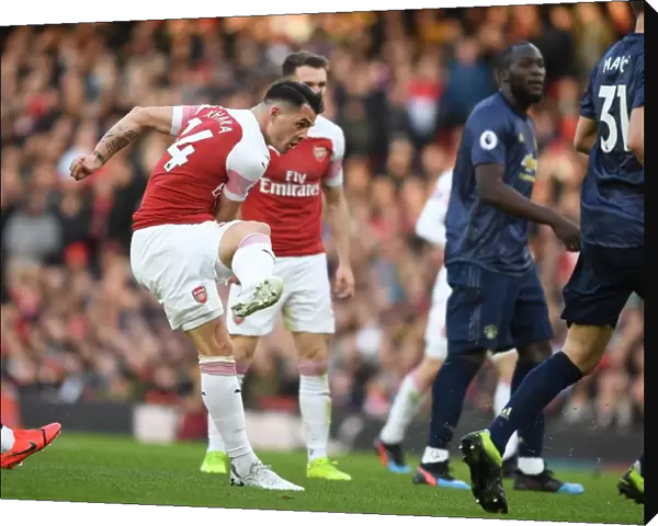 Granit Xhaka Scores the Winner: Arsenal FC vs Manchester United, Premier League 2018-19