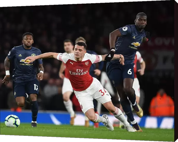 Arsenal vs Manchester United: Xhaka vs Pogba - Premier League Clash at Emirates Stadium