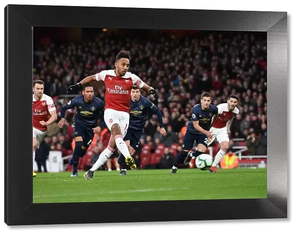 Aubameyang Scores Penalty: Arsenal vs Manchester United, Premier League 2018-19