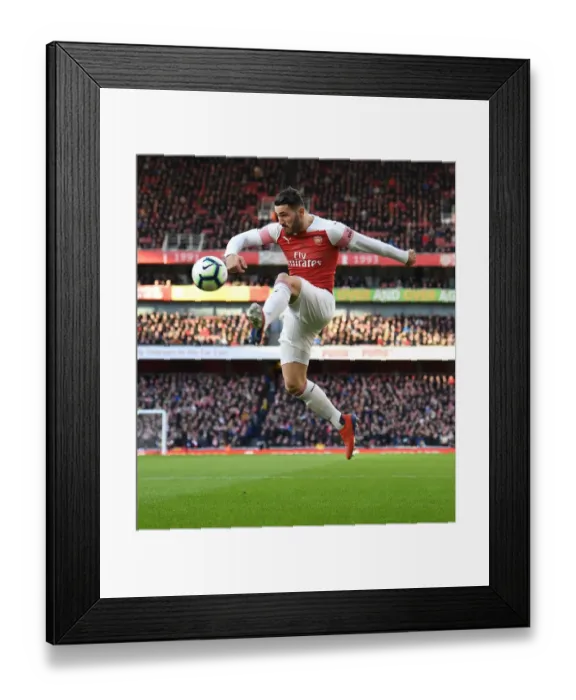 Framed Print : Sead Kolasinac in Action: Arsenal vs Manchester United, Premier League 2018-19 Framed Print : Sead Kolasinac in Action: Arsenal vs Manchester United, Premier League 2018-19