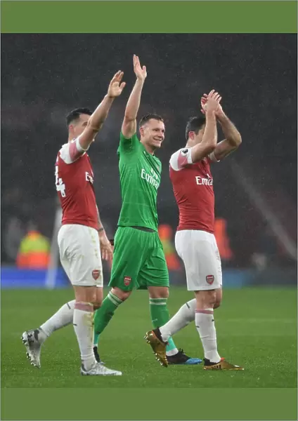 Bernd Leno: Arsenal's Determined Goalkeeper Amidst Arsenal FC vs Manchester United Rivalry (2018-19)