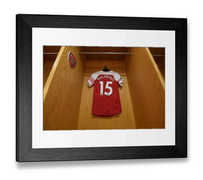 Framed Print : Ainsley Maitland-Niles: Arsenal FC vs Manchester United, Premier League, Emirates Stadium, London, 2019 Framed Print : Ainsley Maitland-Niles: Arsenal FC vs Manchester United, Premier League, Emirates Stadium, London, 2019