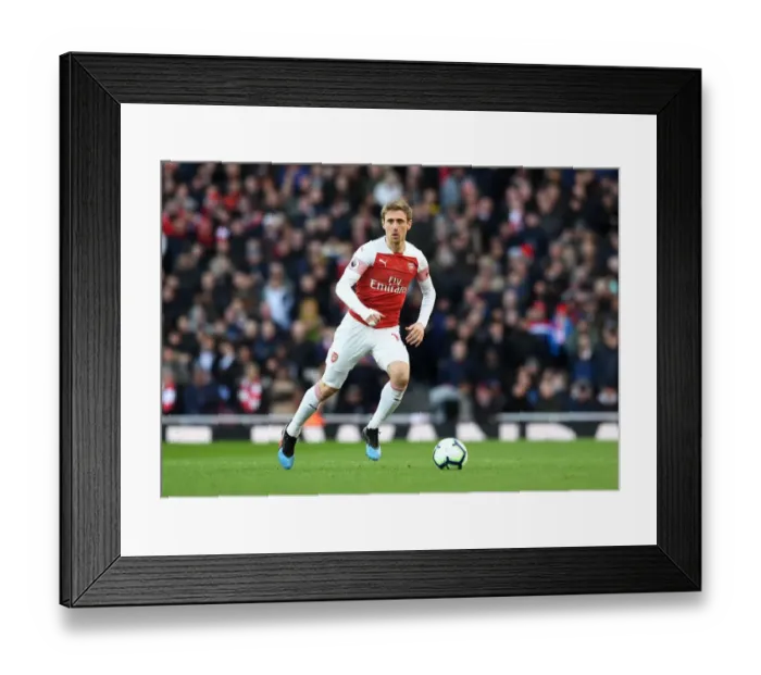 Framed Print : Nacho Monreal in Action: Arsenal vs Manchester United, Premier League 2018-19 Framed Print : Nacho Monreal in Action: Arsenal vs Manchester United, Premier League 2018-19