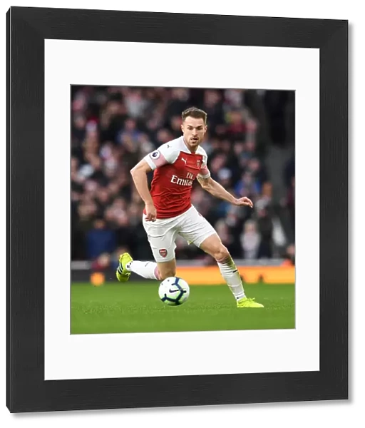 Aaron Ramsey in Action: Arsenal vs Manchester United, Premier League 2018-19