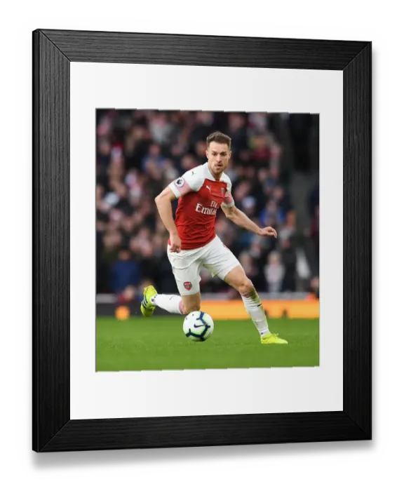 Framed Print : Aaron Ramsey in Action: Arsenal vs Manchester United, Premier League 2018-19 Framed Print : Aaron Ramsey in Action: Arsenal vs Manchester United, Premier League 2018-19