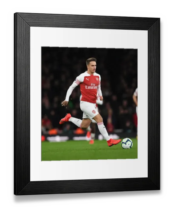 Framed Print : Denis Suarez in Action: Arsenal vs Manchester United, Premier League 2018-19 Framed Print : Denis Suarez in Action: Arsenal vs Manchester United, Premier League 2018-19