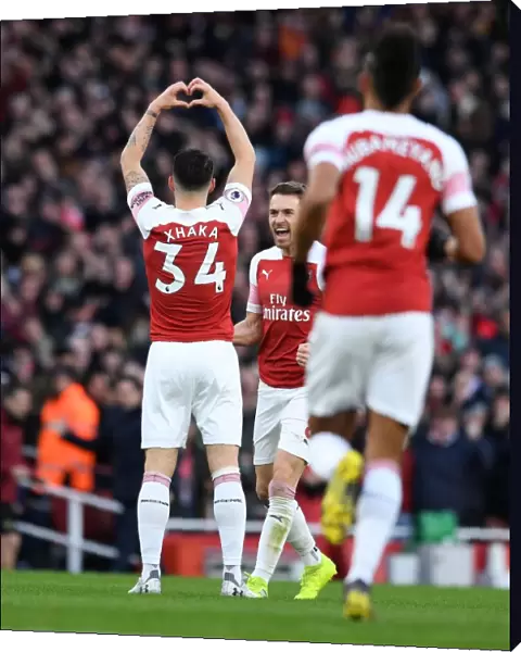 Granit Xhaka's Thrilling Goal: Arsenal's Victory Over Manchester United, Premier League 2018-19