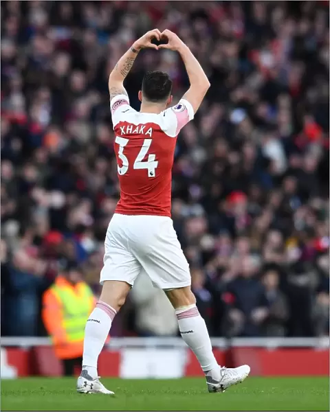 Granit Xhaka's Thrilling Goal: Arsenal vs Manchester United, Premier League 2018-19