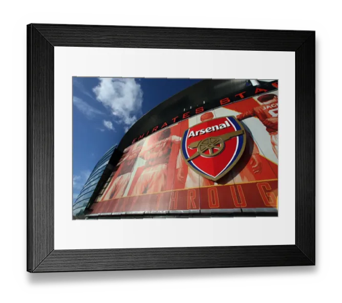 Framed Print : Emirates Stadium: Arsenal's New Banners Embrace the Arsenalization Framed Print : Emirates Stadium: Arsenal's New Banners Embrace the Arsenalization