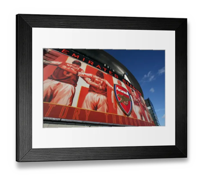 Framed Print : Arsenal's New Emirates Stadium Banners: A Symbol of Arsenalization Framed Print : Arsenal's New Emirates Stadium Banners: A Symbol of Arsenalization
