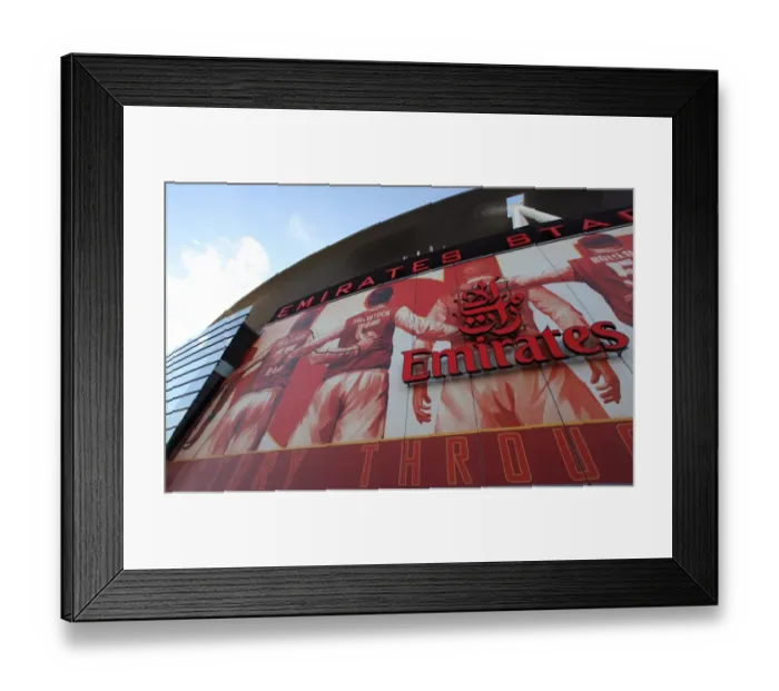 Framed Print : Arsenal's New Stadium Identity: Unveiling the Arsenalisation Banners at Emirates Stadium Framed Print : Arsenal's New Stadium Identity: Unveiling the Arsenalisation Banners at Emirates Stadium