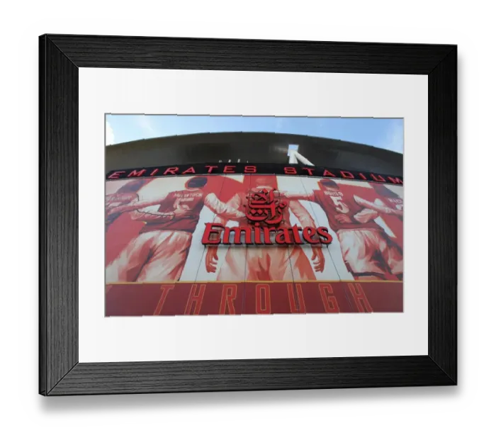 Framed Print : Arsenal's New Emirates Stadium: A Sea of Pride and Passion - Unified by the Arsenalization Banners Framed Print : Arsenal's New Emirates Stadium: A Sea of Pride and Passion - Unified by the Arsenalization Banners
