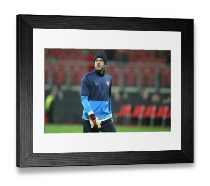 Framed Print : Manuel Almunia: The Unforgettable 1:1 Stalemate Against AZ Alkmaar in the UEFA Champions League, 2009 Framed Print : Manuel Almunia: The Unforgettable 1:1 Stalemate Against AZ Alkmaar in the UEFA Champions League, 2009