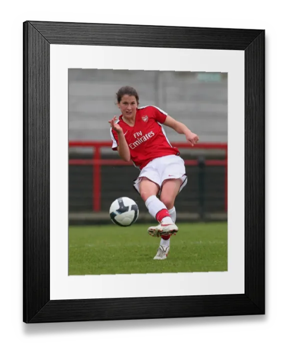 Framed Print : Arsenal's Niamh Fahey Scores in 2:0 UEFA Cup Victory over Sparta Prague