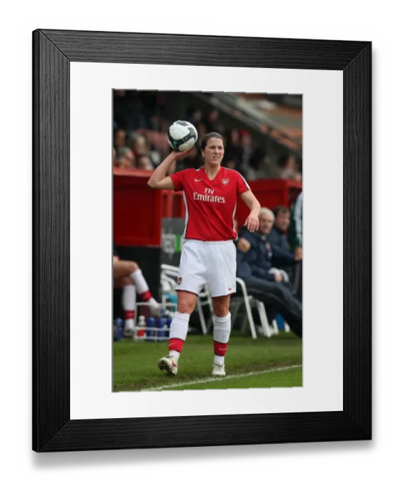Framed Print : Niamh Fahey Scores in Arsenal's 2:0 UEFA Cup Victory over Sparta Prague Framed Print : Niamh Fahey Scores in Arsenal's 2:0 UEFA Cup Victory over Sparta Prague