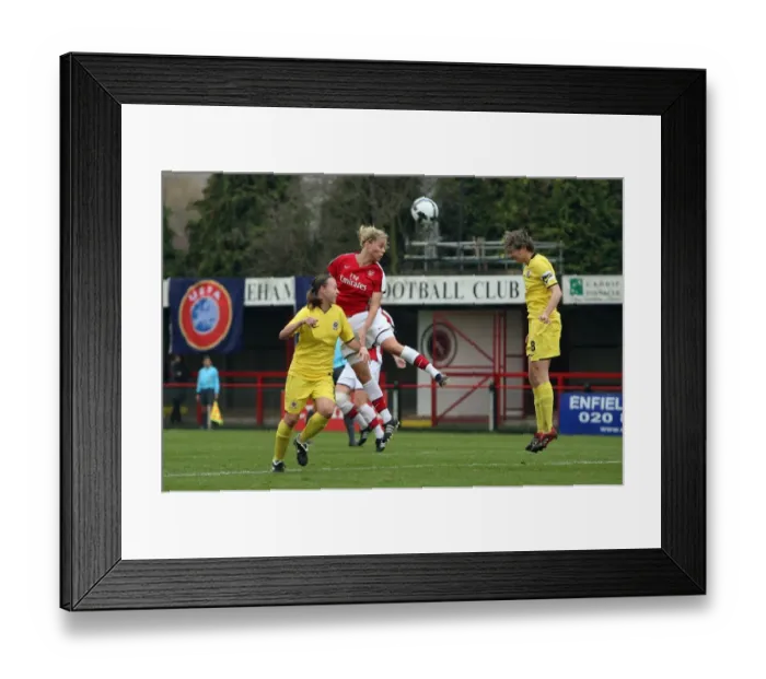 Framed Print : Gilly Flaherty (Arsenal) Heroldova (Sparta) Framed Print : Gilly Flaherty (Arsenal) Heroldova (Sparta)
