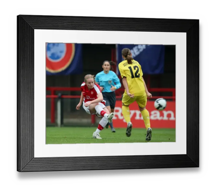 Framed Print : Kim Little (Arsenal) Sedleckova (Sparta) Framed Print : Kim Little (Arsenal) Sedleckova (Sparta)