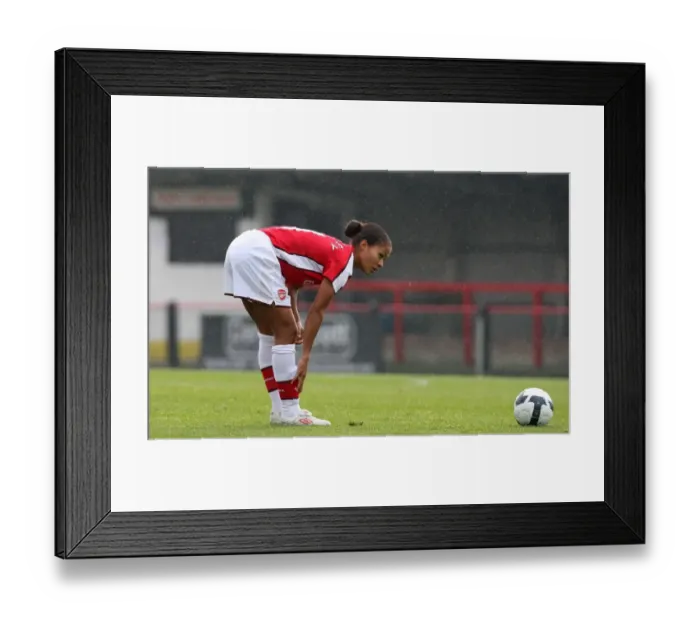 Framed Print : Arsenal's Rachel Yankey Scores in 2:0 Victory over Sparta Prague in UEFA Cup