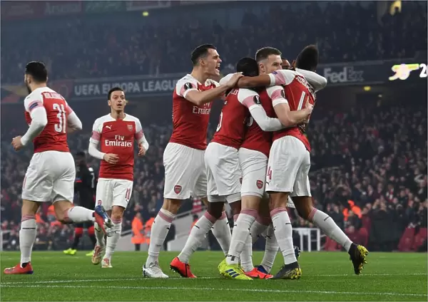 Pierre-Emerick Aubameyang Scores First Goal: Arsenal vs Stade Rennais, UEFA Europa League 2019