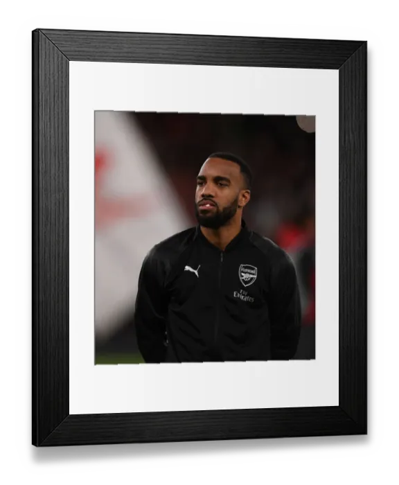 Framed Print : Alexandre Lacazette: Arsenal's Europa League Determination - Arsenal v Stade Rennais Framed Print : Alexandre Lacazette: Arsenal's Europa League Determination - Arsenal v Stade Rennais