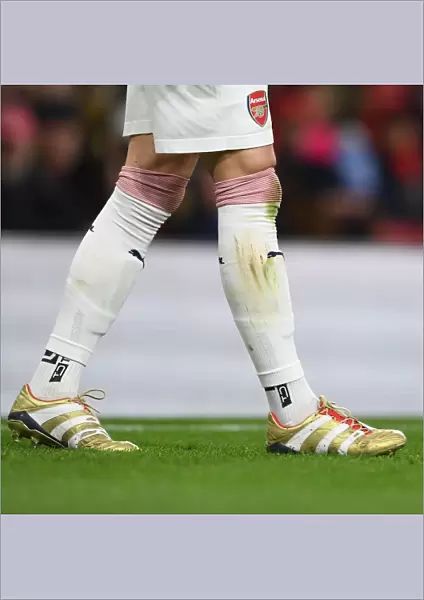 Mesut Ozil's New Boots: Arsenal's Star Player in UEFA Europa League Clash against Stade Rennais (2019)