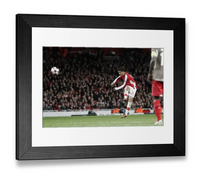 Framed Print : Denilson scores Arsenals 2nd goal Framed Print : Denilson scores Arsenals 2nd goal