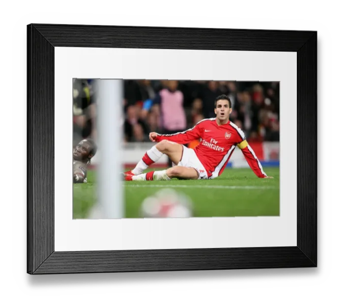 Framed Print : Arsenal's Fabregas Shines in 2:0 UEFA Champions League Victory over Standard Liege's Mangala Framed Print : Arsenal's Fabregas Shines in 2:0 UEFA Champions League Victory over Standard Liege's Mangala