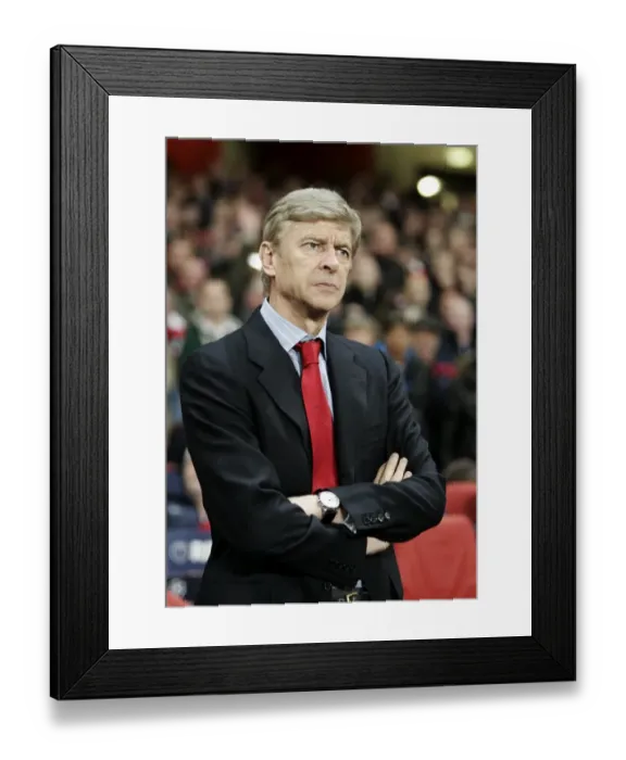 Framed Print : Arsene Wenger the Arsenal Manager