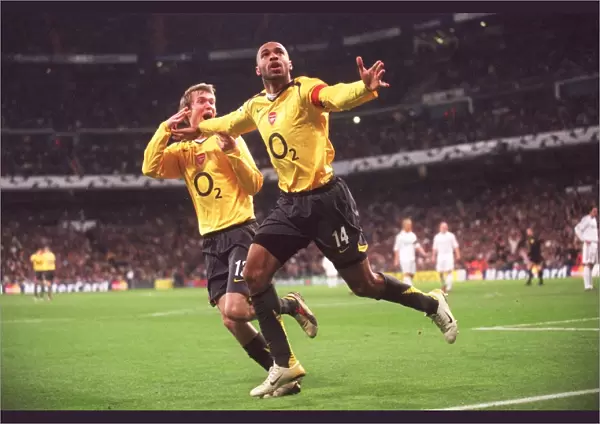 Thierry Henry's Champion Moment: Arsenal's Historic 1-0 Win Over Real Madrid, UEFA Champions League, 2006