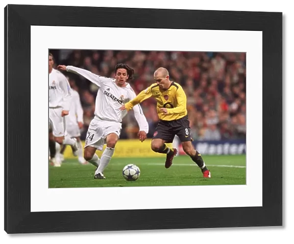 Freddie Ljungberg (Arsenal) Alvaro Mejia (Real). Real Madrid 0: 1 Arsenal
